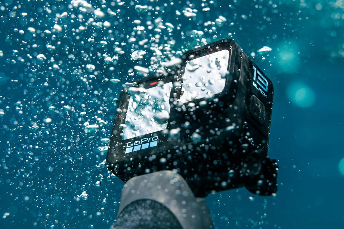 GoPro HERO13 Black - Caméra sportive résistant à l’eau avec vidéo 5,3K60, photo 27 MP + Compatibilité avec les objectifs de la série HB