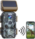 Caméra de chasse T200 4K 30MP à panneau solaire doté de Wi-Fi et Bluetooth