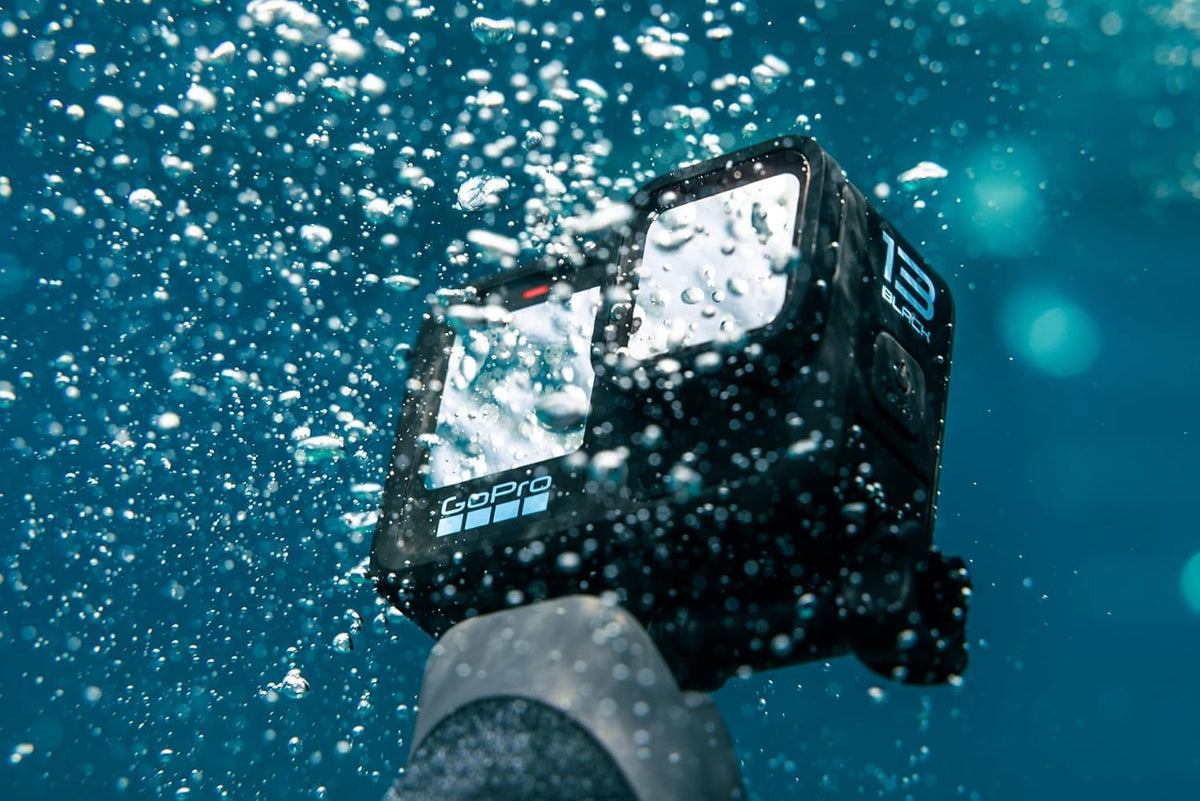 GoPro HERO13 Black - Emballage e-commerce - Caméra sportive résistant à l’eau doté de vidéo 5,3K60, photo 27 MP + Compatibilité doté de les objectifs de la série HB