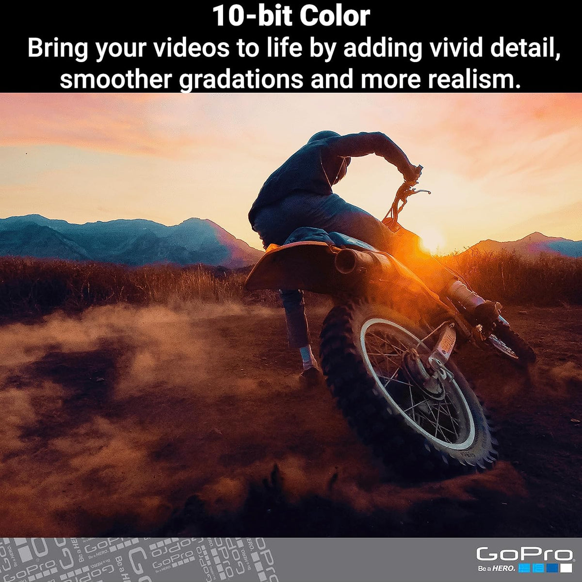 GoPro HERO11 Black – Emballage e-commerce – Caméra sportive résistant à l’eau doté de vidéo Ultra HD 5,3K60, photos 27 MP, capteur d'image 1/1,9", streaming en direct, stabilisation webcam