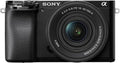 Sony ILCE6100KB Alpha 6100 Appareil photo hybride 4K doté de objectif E PZ 16-50 mm - Noir