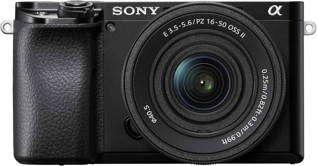 Sony ILCE6100KB Alpha 6100 Appareil photo hybride 4K doté de objectif E PZ 16-50 mm - Noir