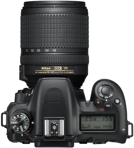 Reflex numérique Nikon D7500 20,9 Mpx doté de objectif AF-S DX NIKKOR 18-140 mm f/3.5-5.6G ED VR - Noir