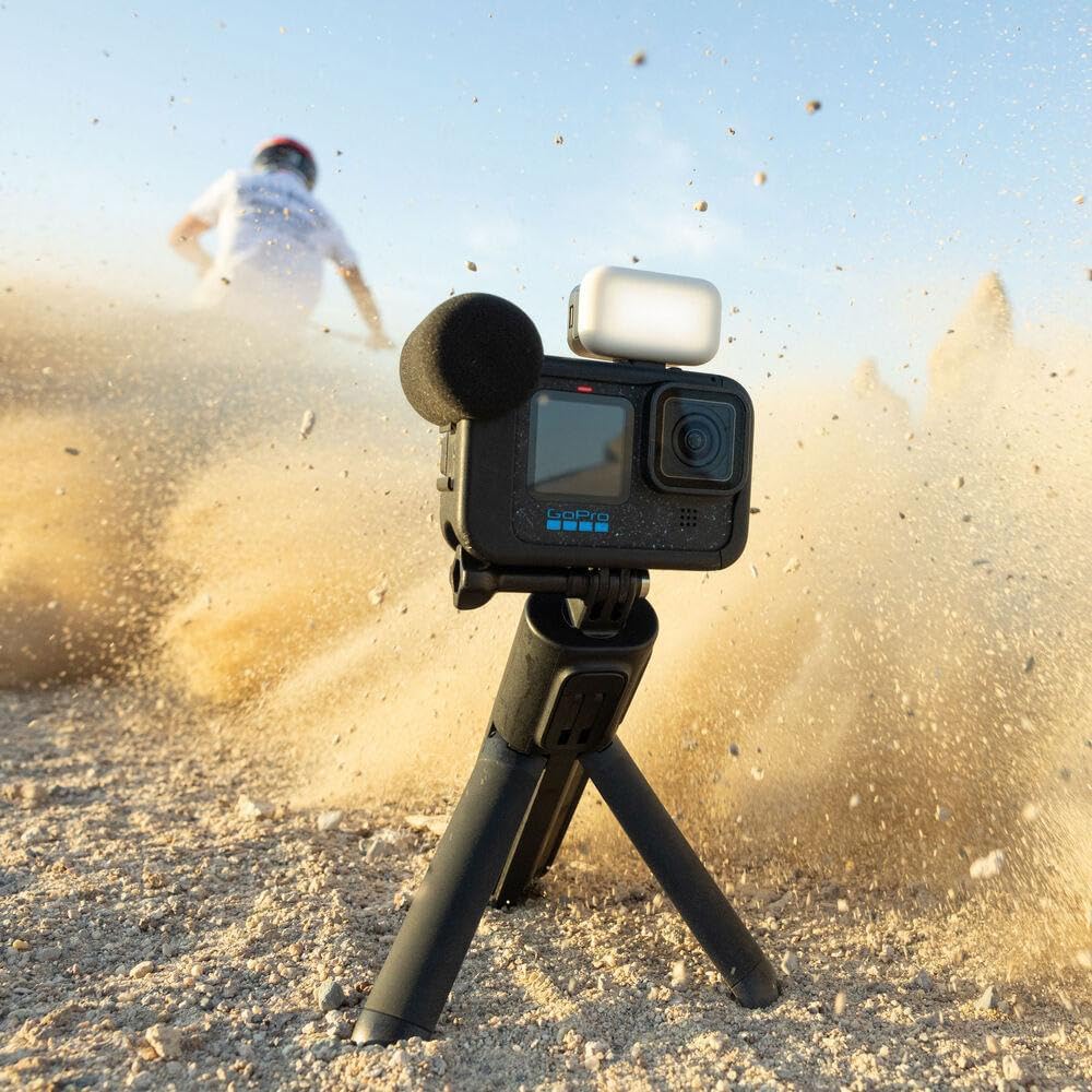 GoPro HERO12 Black - Caméra d'action étanche doté de vidéo Ultra HD 5,3K60, photos 27 MP, HDR, capteur d'image 1/1,9", diffusion en direct, stabilisation webcam