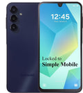 Simple Mobile, Samsung Galaxy A16 5G, 128 Go, Smartphone prépayé, Noir, Appareil photo 50 MP, Verrouillé – Présentation