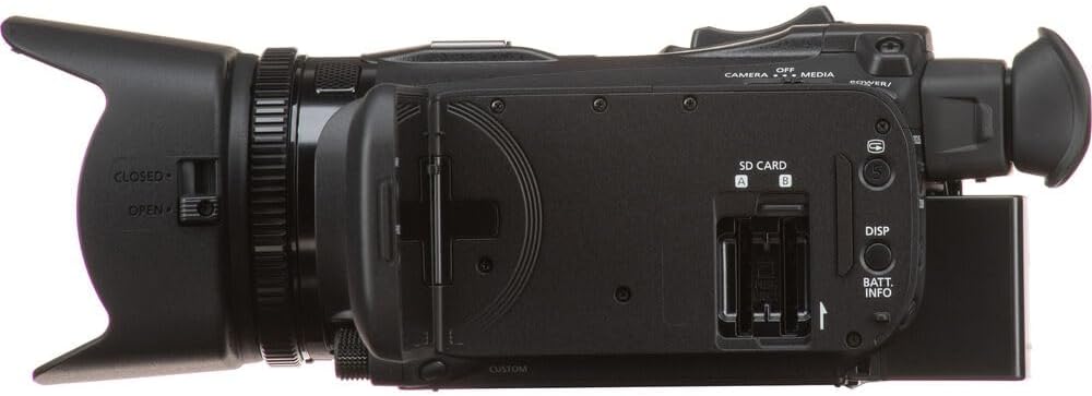 Caméscope Canon VIXIA HF G70 4K – Caméra vidéo UHD doté de grossissement optique 20x, capteur CMOS 1/2,3", double emplacement pour carte SD et sortie HDMI (5734C002) + sacoche + carte de stockage 64 Go