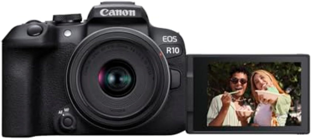 Appareil photo hybride Canon EOS R10 avec kit d'objectif RF-S 18-45 mm – Présentation
