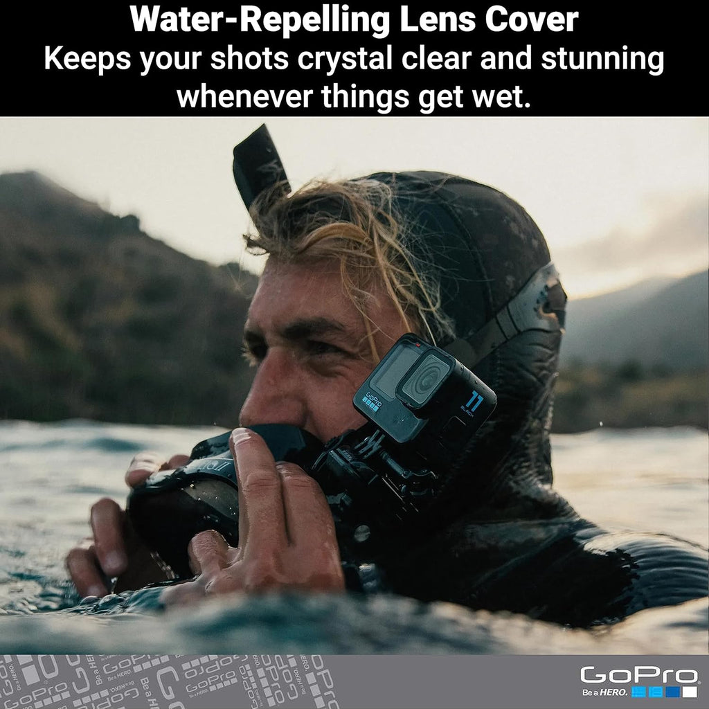 GoPro HERO11 Black – Emballage e-commerce – Caméra sportive résistant à l’eau doté de vidéo Ultra HD 5,3K60, photos 27 MP, capteur d'image 1/1,9", streaming en direct, stabilisation webcam
