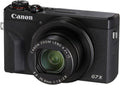 Appareil photo numérique compact Canon PowerShot G7 X Mark III 20,1 MP, zoom optique 4,2x, - Noir