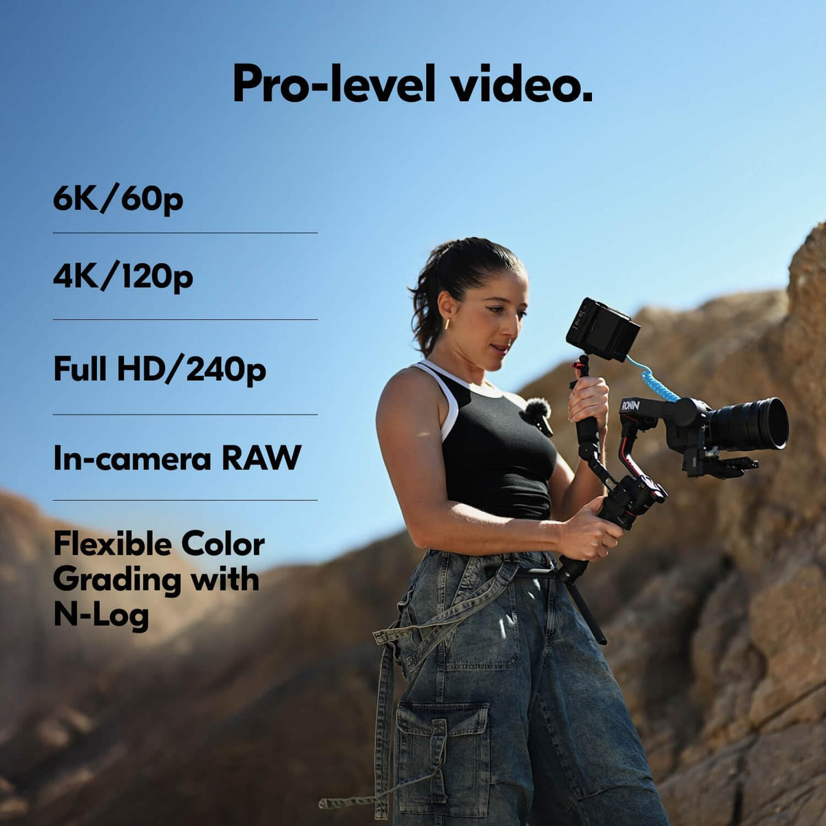 Nikon Z6 III | Appareil photo hybride plein format pour photos et vidéos doté de enregistrement interne RAW 6K/60p | Modèle Nikon USA