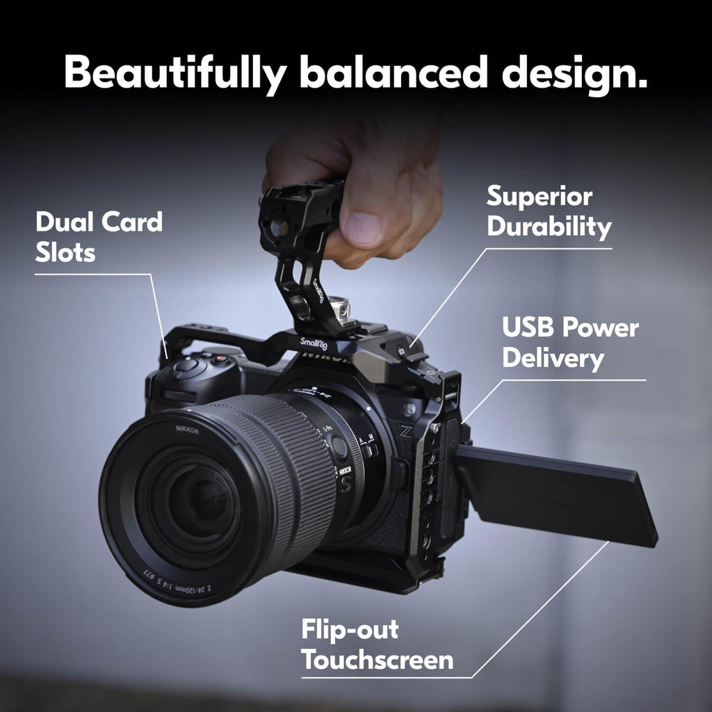 Nikon Z6 III | Appareil photo hybride plein format pour photos et vidéos doté de enregistrement interne RAW 6K/60p | Modèle Nikon USA