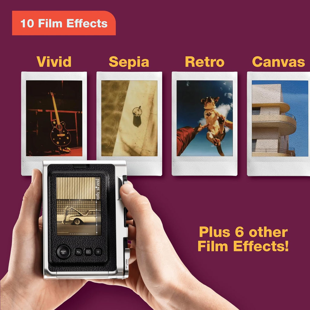 Appareil photo instantané Fujifilm Instax Mini EVO – Présentation