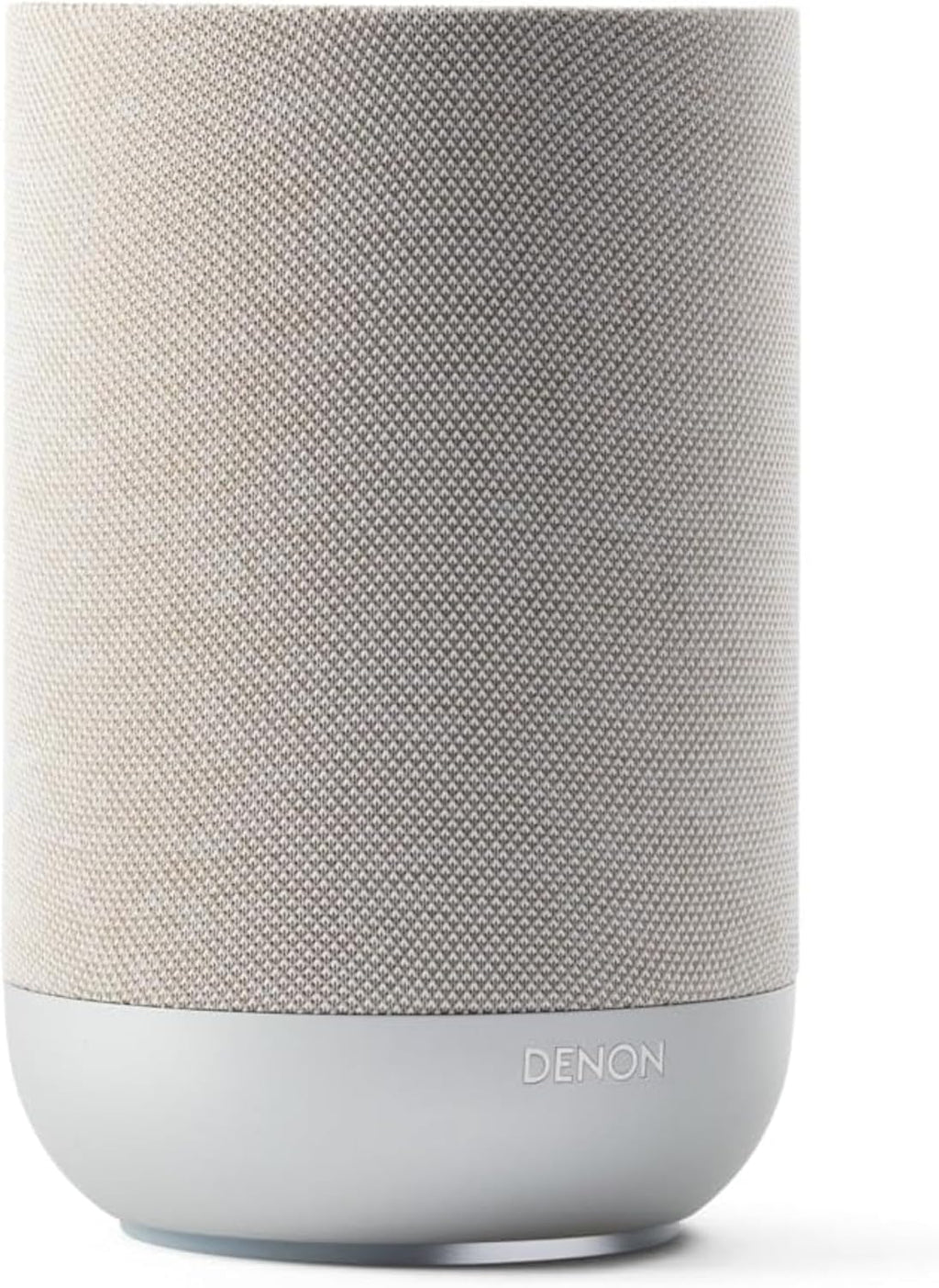 Enceinte Denon Home 200, enceinte sans fil doté de son stéréo et Dolby Atmos 3D, appareil audio domestique, contrôle multiroom HEOS, Wi-Fi, Bluetooth, AirPlay 2, couleur pierre