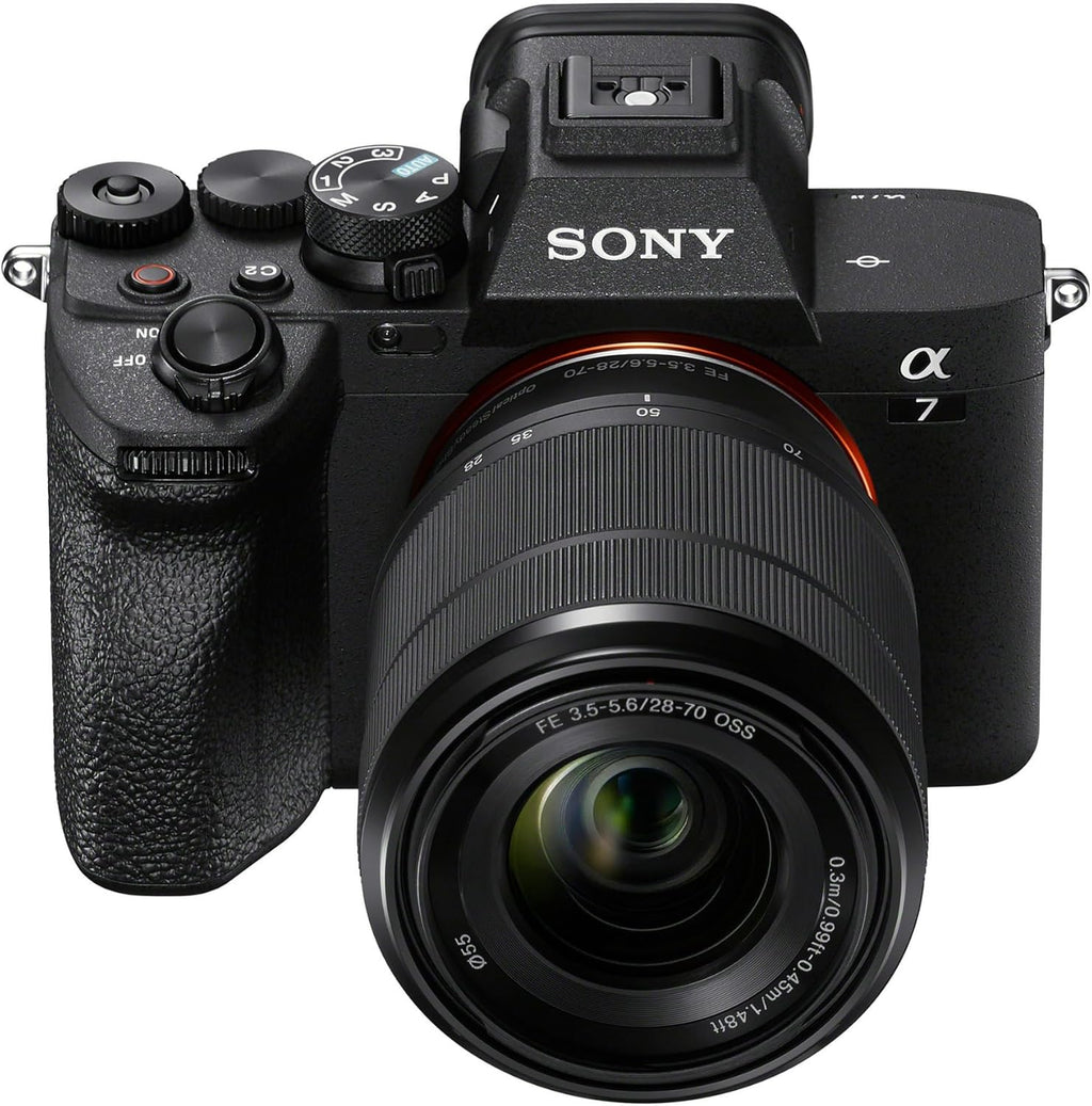 Appareil photo hybride plein format Sony Alpha 7 IV à objectifs interchangeables avec kit d'objectif zoom 28-70 mm – Présentation