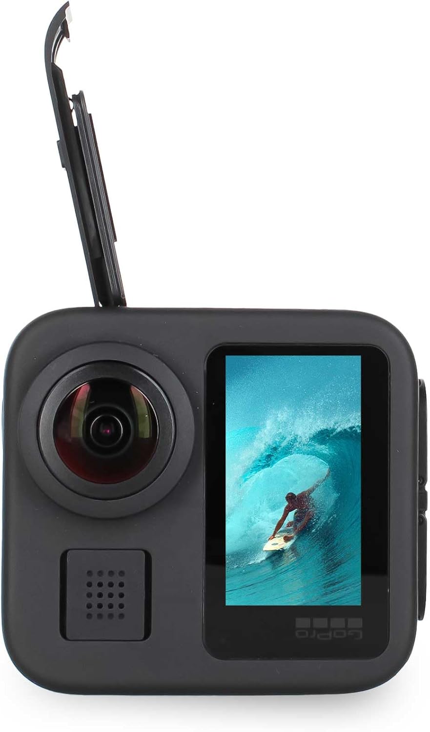 GoPro MAX 360 (2025) Caméra sportive résistant à l’eau doté de vidéo HD et kit de 50 accessoires | Double objectif 5,6K, vidéo sphérique, système de fixation 1/4"-20, idéale pour le vlogging et la création de contenu VR