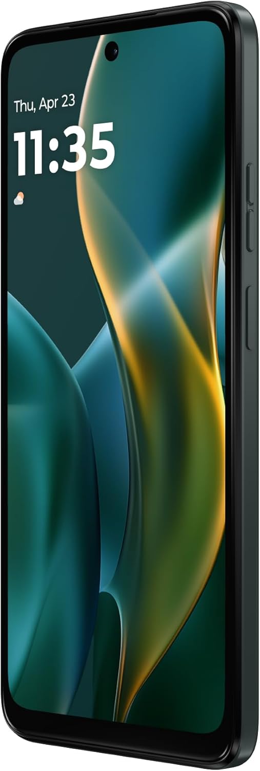 Motorola Moto G 2025 | Débloqué | Modèle américain | 4/128 Go | Appareil photo 50 MP | Gris forêt (Reconditionné) – Présentation