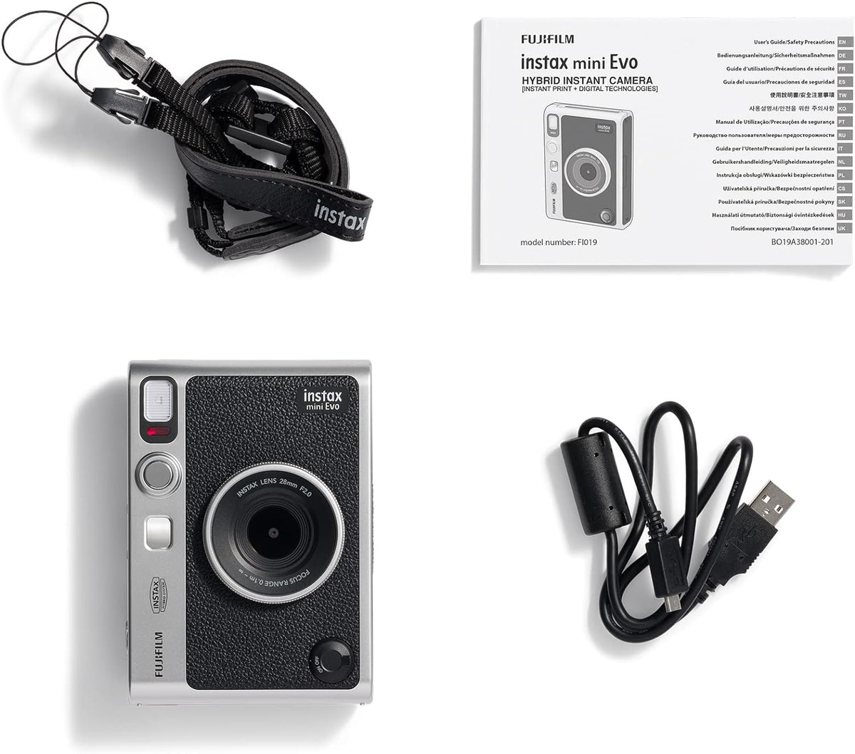 Appareil photo instantané Fujifilm Instax Mini EVO – Présentation