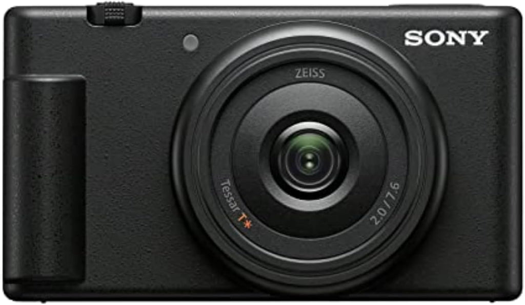 Caméra Sony ZV-1F pour vlogs, adaptée à les créateurs de contenu et les vlogueurs (– Noire).