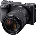 Appareil photo hybride Sony a6400 à objectifs interchangeables avec objectif 18-135 mm (– Noir)