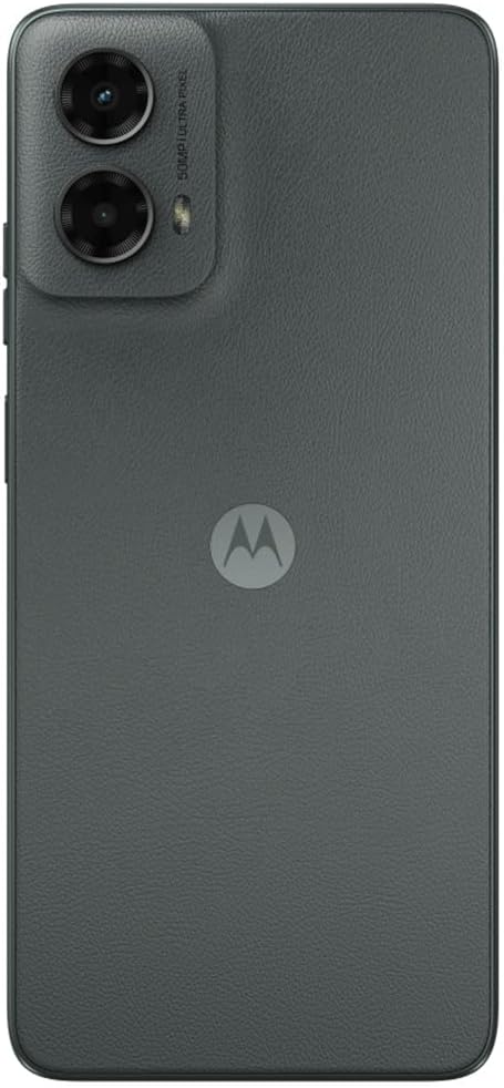 Motorola Moto G 5G 2024 (128 Go, 4 Go) 6,6", double caméra 50 MP, Android 14, XT2417 (déverrouillé, vert sauge) (reconditionné) – Présentation