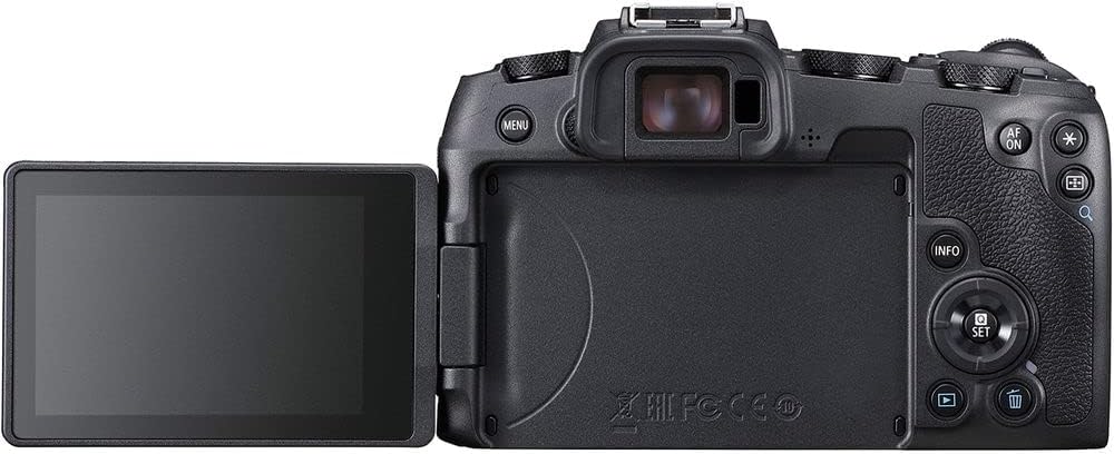 Appareil photo hybride Canon EOS RP | Capteur plein format 26,2 Mpx | Enregistrement vidéo 4K | Appareil photo compact et léger adapté aux déplacements et la création de contenu au quotidien + Objectif Canon RF 75-300 mm + Adaptateur EF-EOS R + Ac…
