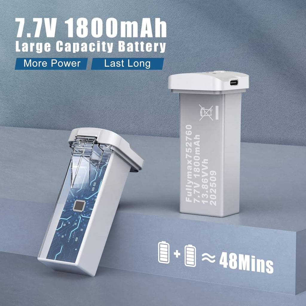 Drone Oddire doté de caméra pour adultes 4K, retour automatique GPS, vol par points de passage, vol orbital, suivi GPS, contrôle gestuel, drone pliable doté de moteur sans balais, poids plume de 249 g