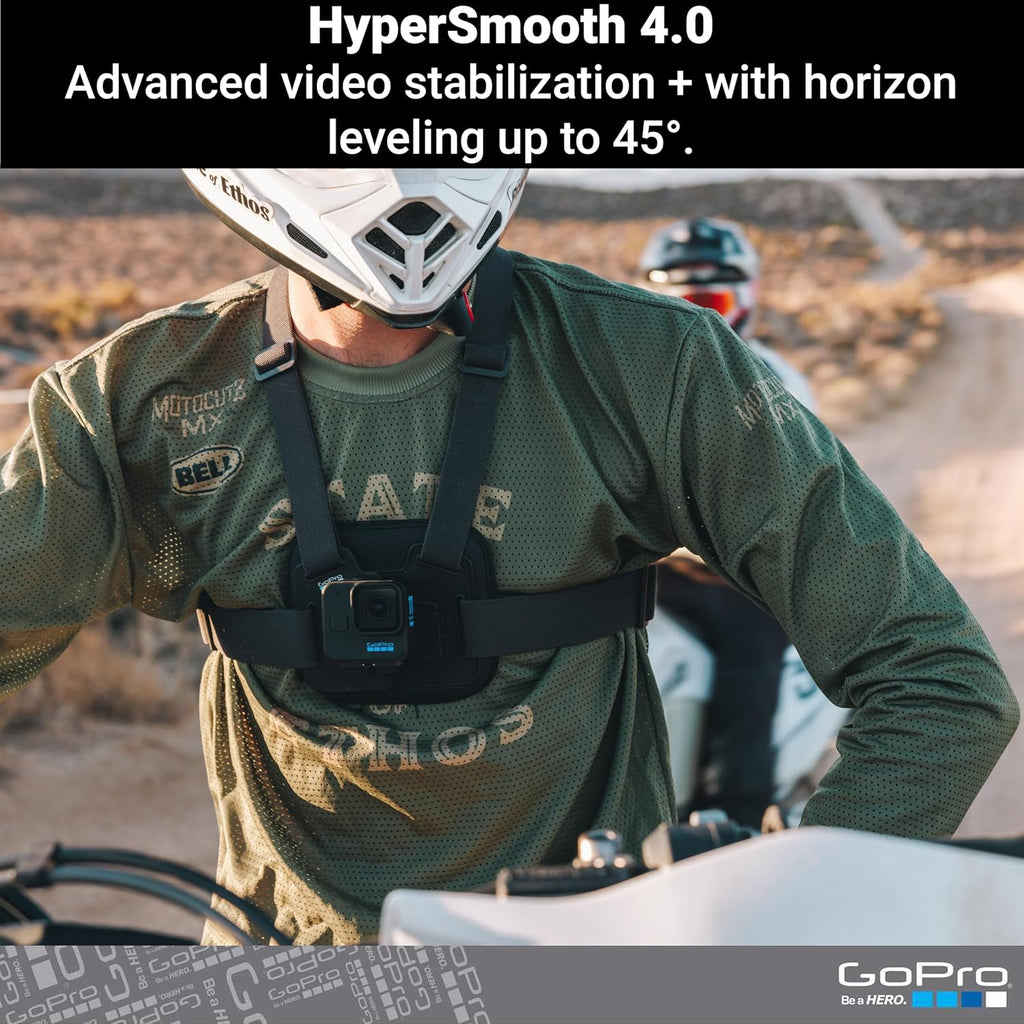 GoPro HERO10 Black - Emballage e-commerce - Caméra d'action étanche doté de écran LCD avant et affichage tactile arrière - Vidéo Ultra HD 5,3K60