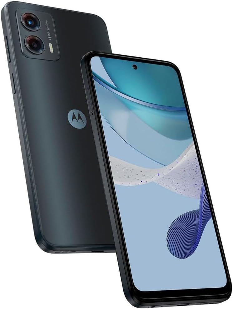 Motorola Moto G 5G 2023 (64 Go, 4 Go) 6,5 pouces, double caméra 48 MP, Android 13, Snapdragon (Entièrement déverrouillé pour T-Mobile, AT&T, Verizon, international) XT2313-6 (Bleu encre) (Reconditionné) – Présentation