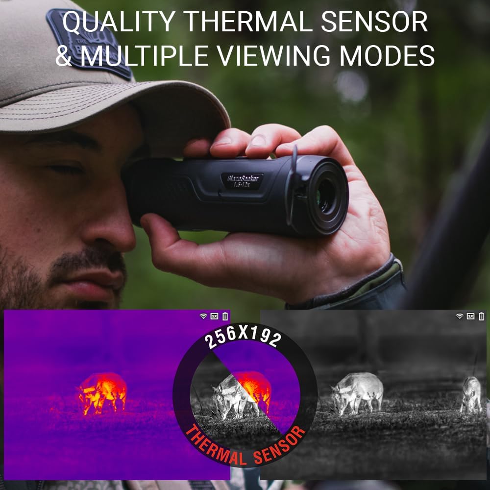 Monoculaire d'imagerie thermique ATN BlazeSeeker-207 256x192 ; grossissement 1-8,8x ; objectif 12 microns