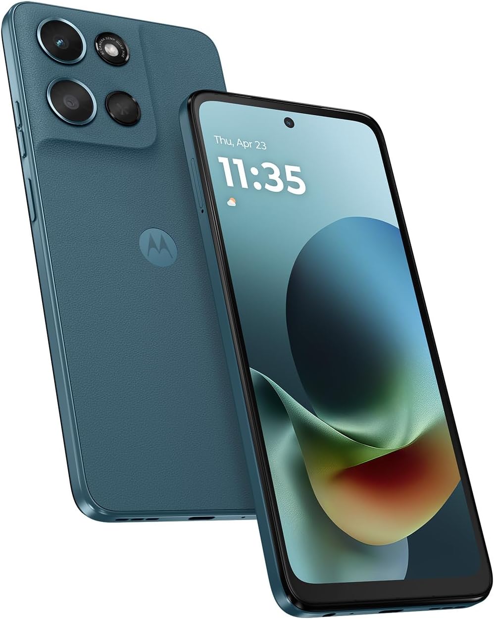 Motorola Moto G Play - 2026 | Débloqué | Conçu pour les États-Unis | 4/64 Go | Appareil photo 32 Mpx | Pantone Tapestry – Présentation
