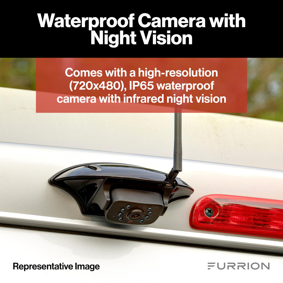 Système de caméra de recul sans fil FURRION Vision S pour VR - FOS43TASF – Présentation