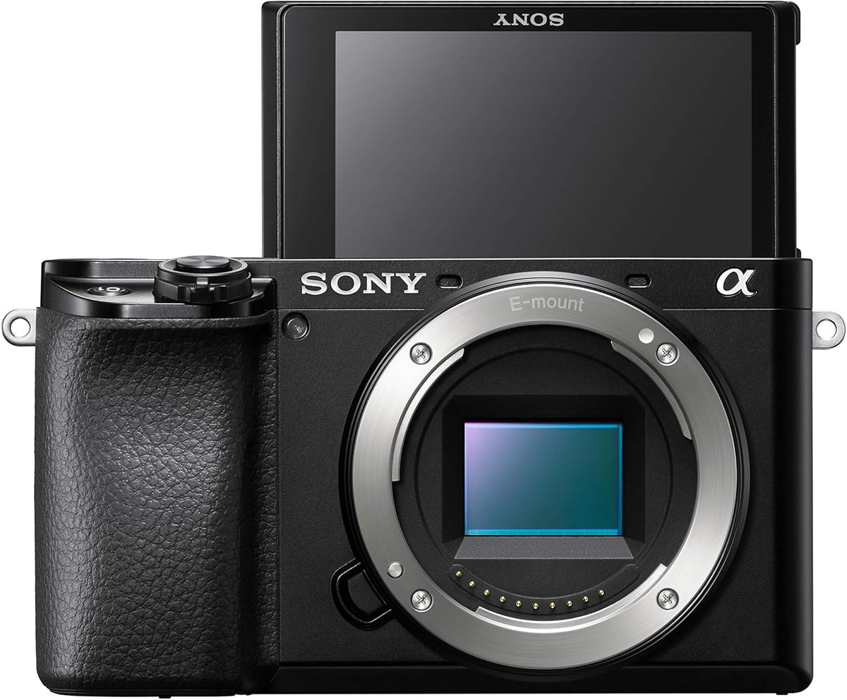 Sony ILCE6100KB Alpha 6100 Appareil photo hybride 4K doté de objectif E PZ 16-50 mm - Noir