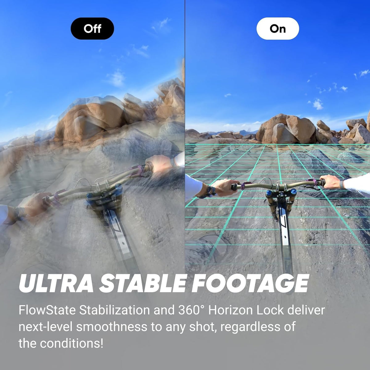 Kit Insta360 X4 : Caméra d'action 360° étanche 8K, vidéo grand angle 4K, perche à selfie invisible, protections d'objectif amovibles, autonomie de 135 min, montage IA, stabilisation.