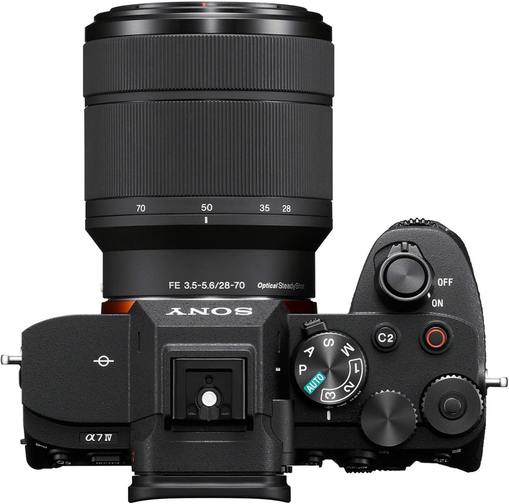 Appareil photo hybride plein format Sony Alpha 7 IV à objectifs interchangeables avec kit d'objectif zoom 28-70 mm – Présentation