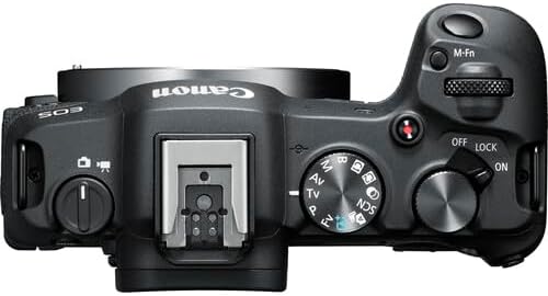 Appareil photo hybride plein format Canon EOS R8 – 24,2 Mpx, vidéo 4K60p, autofocus Dual Pixel II, Wi-Fi, boîtier léger – Boîtier seul (5803C002) + carte de stockage 64 Go + sacoche Canon