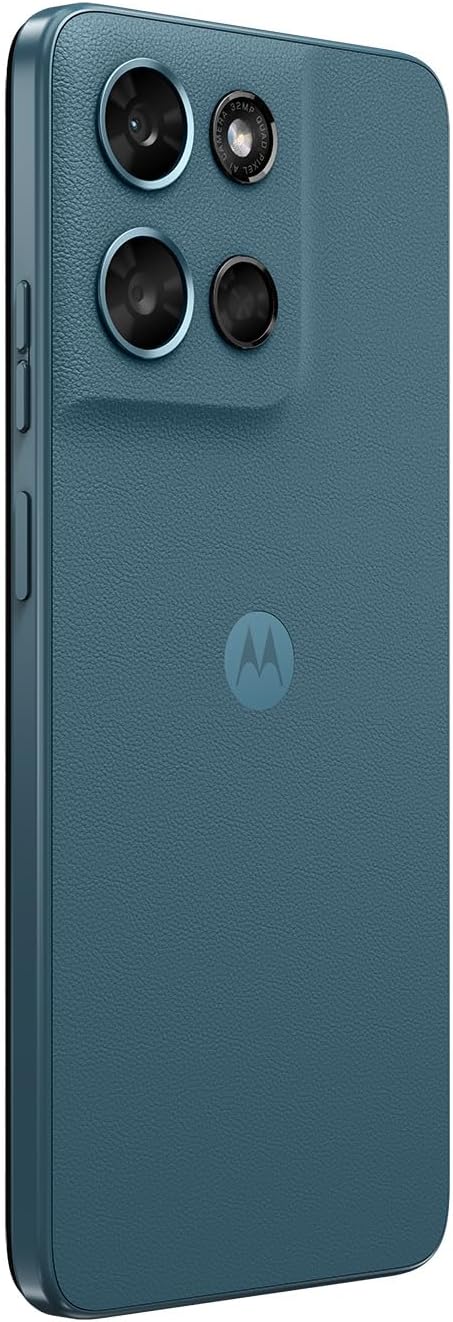 Motorola Moto G Play - 2026 | Débloqué | Conçu pour les États-Unis | 4/64 Go | Appareil photo 32 Mpx | Pantone Tapestry – Présentation