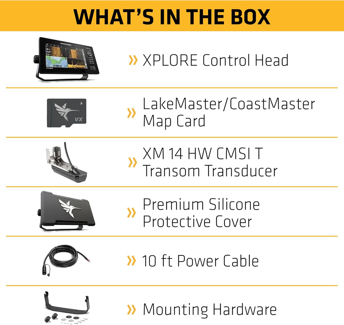 Sondeur de pêche GPS Humminbird XPLORE Series doté de imagerie latérale MEGA+ et affichage tactile HD