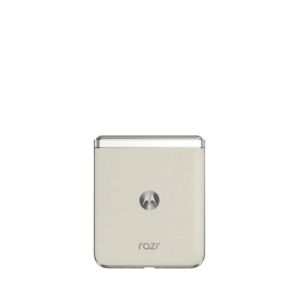Motorola Razr | 2023 | Débloqué | Conçu pour les États-Unis | 8 Go/128 Go | Appareil photo 32 Mpx | Crème vanille | 73,95 x 170,82 x 7,35 mm – Présentation