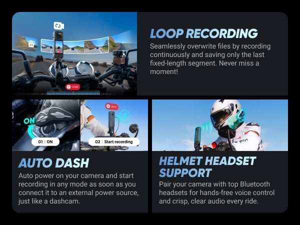Kit Insta360 X4 Basic - Caméra d'action 360° étanche 8K doté de capteur 1/2" 48 MP, vidéo HDR 360° 8K, photo 360° 72 MP, objectif unique 4K | Le pack comprend une perche à selfie et un cache-objectif (256 Go)