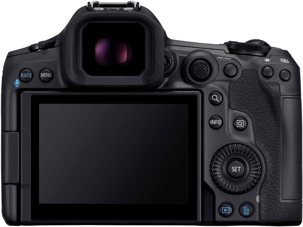 Appareil photo hybride Canon EOS R5 Mark II | Capteur plein format 45 Mpx | Enregistrement vidéo 8K | Stabilisation d'image intégrée (IBIS) avancée pour les professionnels (6536C002) + Objectif Canon RF 70-200 mm + Adaptateur EF-EOS R + Accessoire…