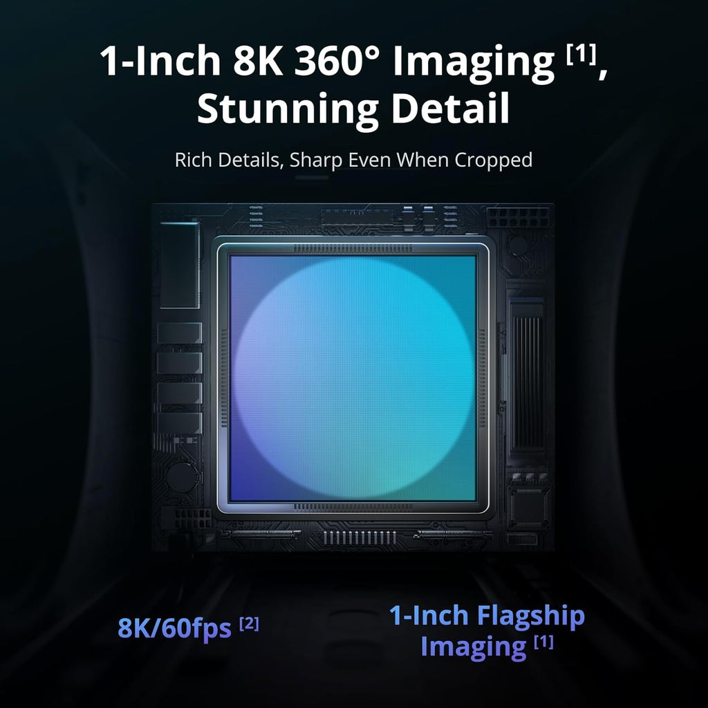 DJI Avata 360 Motion Fly More Combo, drone 360° doté de caméra 360° 8K de 1 pouce et protection d'hélices. Comprend les lunettes N3 et la radiocommande RC Motion 3 pour un contrôle intuitif des mouvements et des figures acrobatiques faciles.