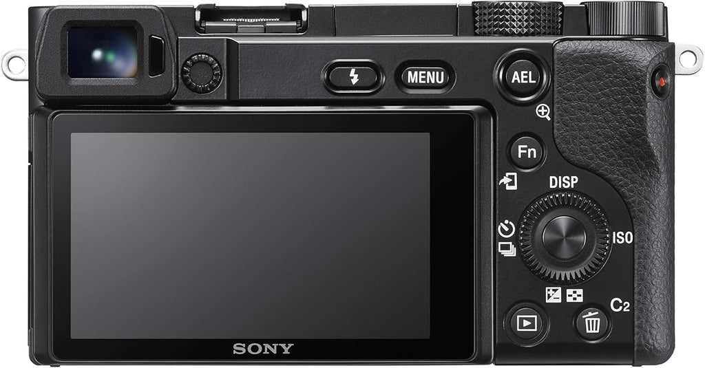 Sony ILCE6100KB Alpha 6100 Appareil photo hybride 4K doté de objectif E PZ 16-50 mm - Noir