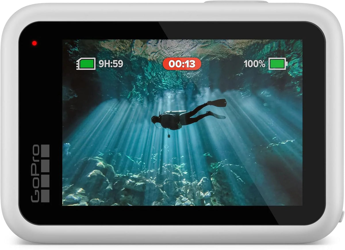 Caméra sportive - Noire résistant à l’eau doté de vidéo 5,3K60, photo 27 MP + compatible doté de les objectifs de la série HB