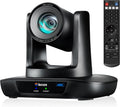 Caméra PTZ 4K UHD doté de suivi automatique IA, grossissement optique 20x, USB 3.0/HDMI/LAN PoE, diffusion en direct sur IP, caméra PTZ pour salles de conférence (offices religieux, formations, événements), compatible doté de YouTube et OBS.