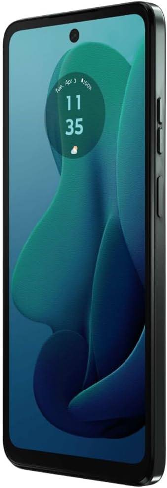 Motorola Moto G 5G 2024 (128 Go, 4 Go) 6,6", double caméra 50 MP, Android 14, XT2417 (déverrouillé, vert sauge) (reconditionné) – Présentation