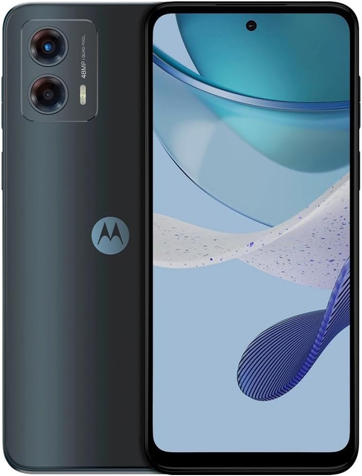 Motorola Moto G 5G 2023 (64 Go, 4 Go) 6,5 pouces, double caméra 48 MP, Android 13, Snapdragon (Entièrement déverrouillé pour T-Mobile, AT&T, Verizon, international) XT2313-6 (Bleu encre) (Reconditionné) – Présentation