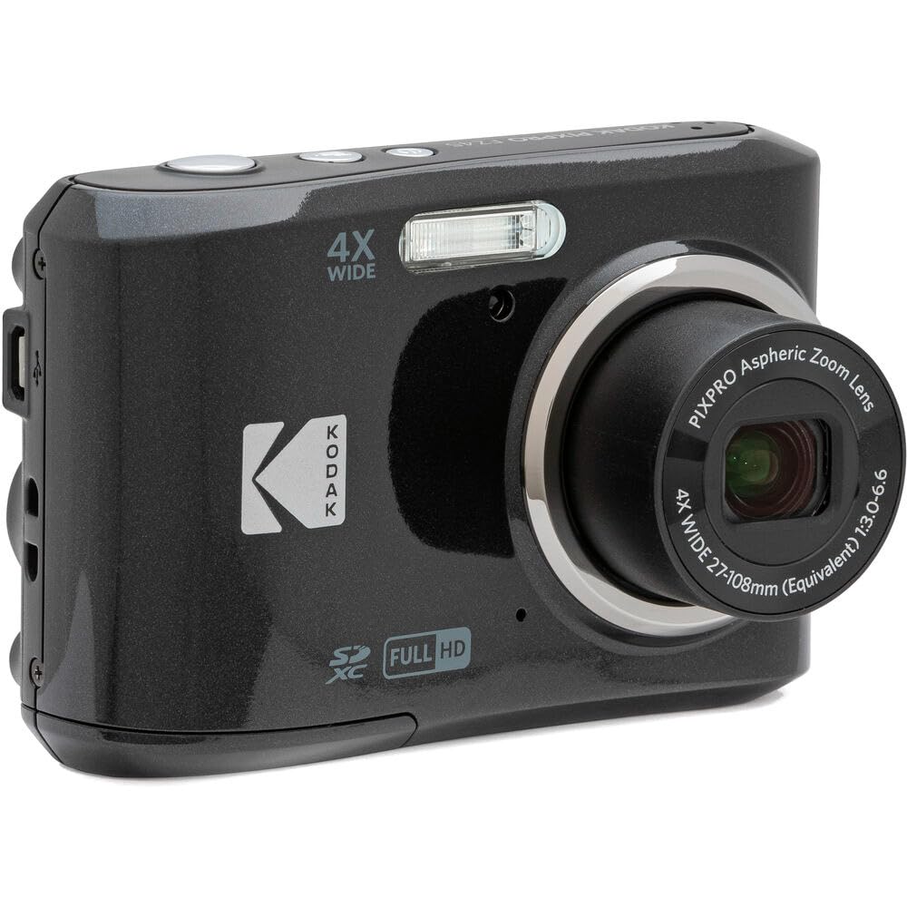 Appareil photo digital PIXPRO FZ45 (– Noir) avec carte de stockage 32 Go