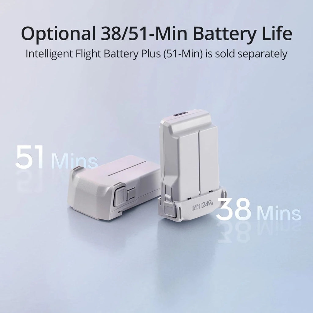 DJI Mini 3, Drone doté de caméra pour adultes, 4K, 38 min d'autonomie, transmission vidéo jusqu'à 10 km, prise de vue verticale, retour automatique GPS intégré, Mini drone doté de caméra pour débutants