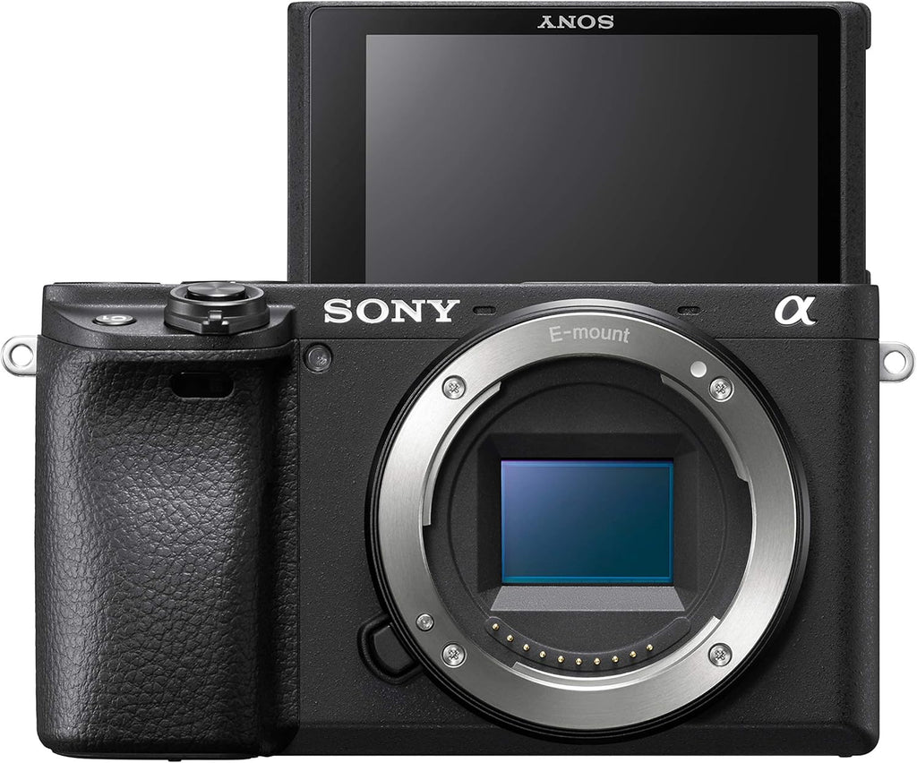 Appareil photo hybride Sony Alpha a6400 doté de objectif E PZ 16-50 mm f/3.5-5.6 OSS II - Noir