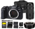Appareil photo hybride Canon EOS RP | Capteur plein format 26,2 Mpx | Enregistrement vidéo 4K | Appareil photo compact et léger adapté aux déplacements et la création de contenu au quotidien + Objectif Canon RF 75-300 mm + Adaptateur EF-EOS R + Ac…